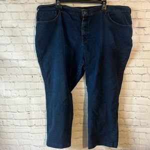 Lee straight leg classic fit petite plus size jeans. Great condition. No tears